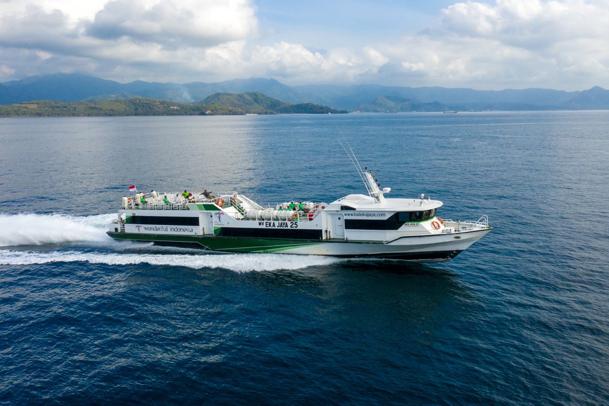 eka jaya fast ferry view
